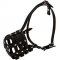 Walking and Training Leather Cage Riesenschnauzer Muzzle