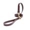 Brown Waterproof Riesenschnauzer Leash Made of Biothane