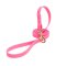 Pink Waterproof Riesenschnauzer Leash Made of Biothane