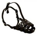 Anti Barking Leather Riesenschnauzer Muzzle