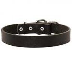 Riesenschnauzer Leather Dog Collar For Pleasant Wearing