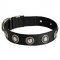 Riesenschnauzer Nylon Dog Collar with Circles Decoration