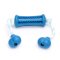 High-Quality Rubber Blue Training Dental Toy With Handles (Small: 1.3” x 3.5” (3.5 cm x 9 cm))