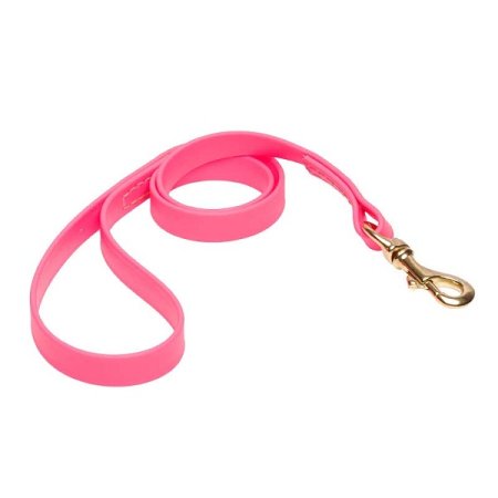 Pink Waterproof Riesenschnauzer Leash Made of Biothane