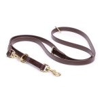 Multipurpose Brown Biothane Riesenschnauzer Leash for over 7 Different Activities
