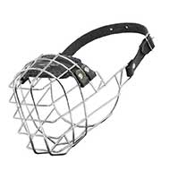 'The Silencer' Wire Cage Riesenschnauzer Muzzle With One Strap