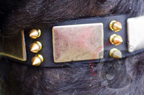 Old nickel plates with spikes in between 