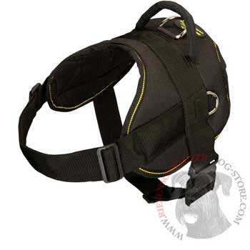 Nylon All Weather Riesenschnauzer Harness for Service Dogs