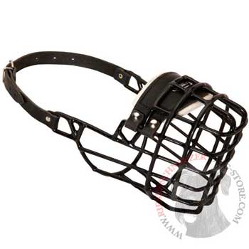 Winter Air Flow Metal Rubber Processed Riesenschnauzer  Muzzle