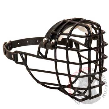 Wire Antifreeze Riesenschnauzer Muzzle for Winter Training Walking
