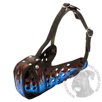 Riesenschnauzer Muzzle for Attack Training