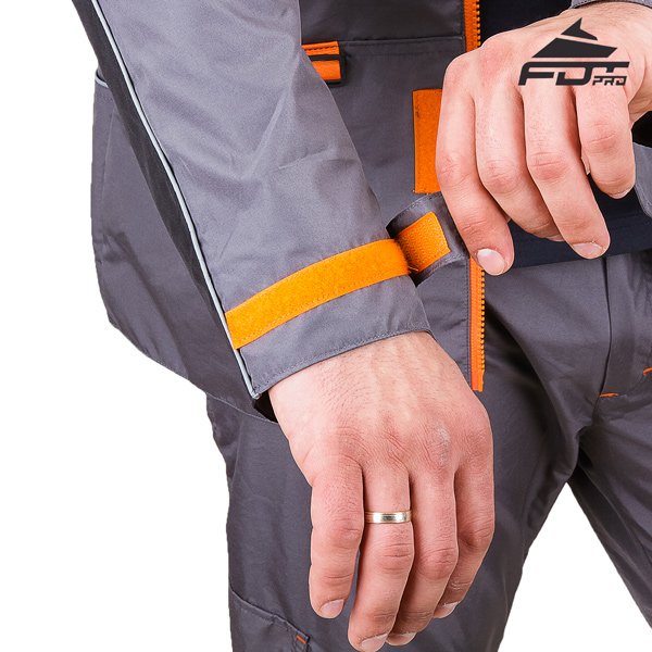 Pro Dog Training Jacket with Strong Velcro Adjustment